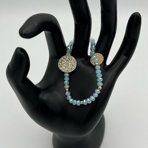 Marlyn Schiff Signed Sparkle Bead Bracelet – Luxe Boho Glam